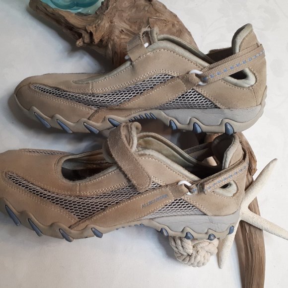 MEPHISTO NIRO ALLROUNDER Tan & Beige Sneakers - Picture 5 of 10